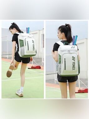 YONEX‎ Badminton Racquet Backpack with Shoe Compartment waterproof